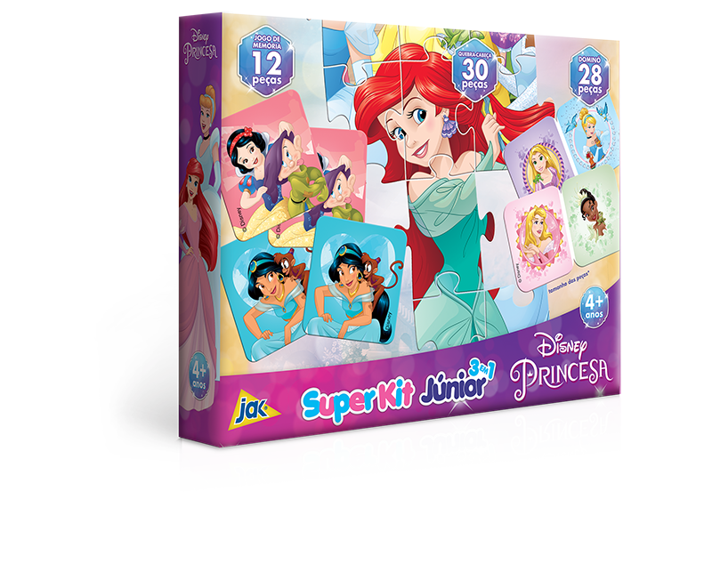 Brinquedo Jogo De Trilha Disney Júnior Princesa Toyster 8024